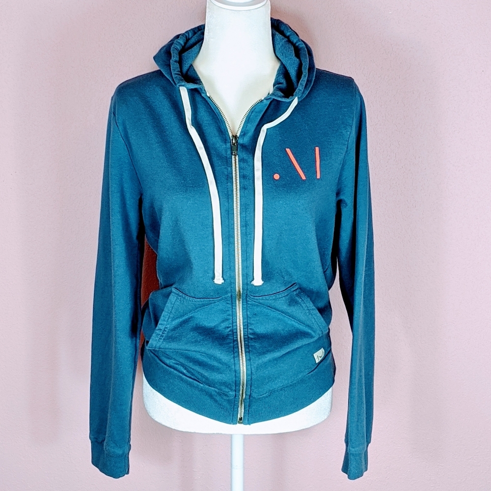 Marine Layer Blue Zip Up Hoodie Men's Size Small
